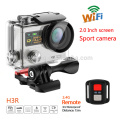 Contrôleur 2.4G Ultra Slim Wifi Mini caméra de sport 4K mini portable sport dv H3R caméra d&#39;action Casque Caméscope